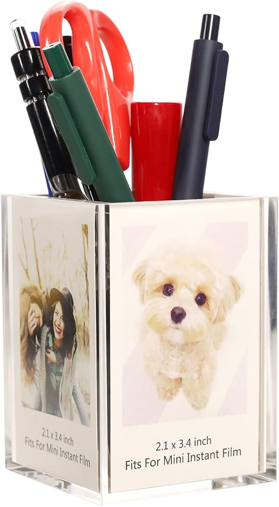 Instax Mini 2x3 Polaroid Photo Acrylic Frame,Small Picture Mini Cute Display Holder for Fujifilm ... | Amazon (US)