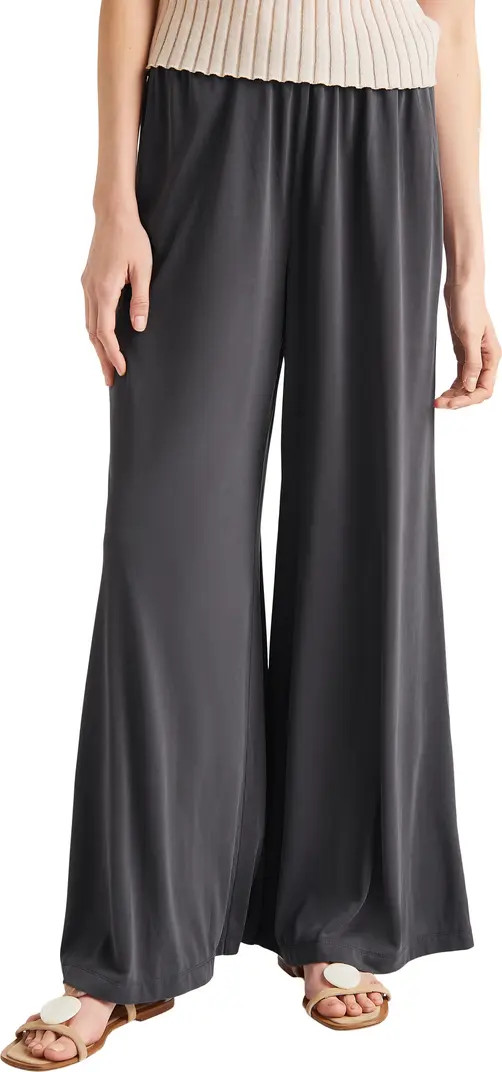 Arlo Sandwash Jersey Palazzo Pants | Nordstrom