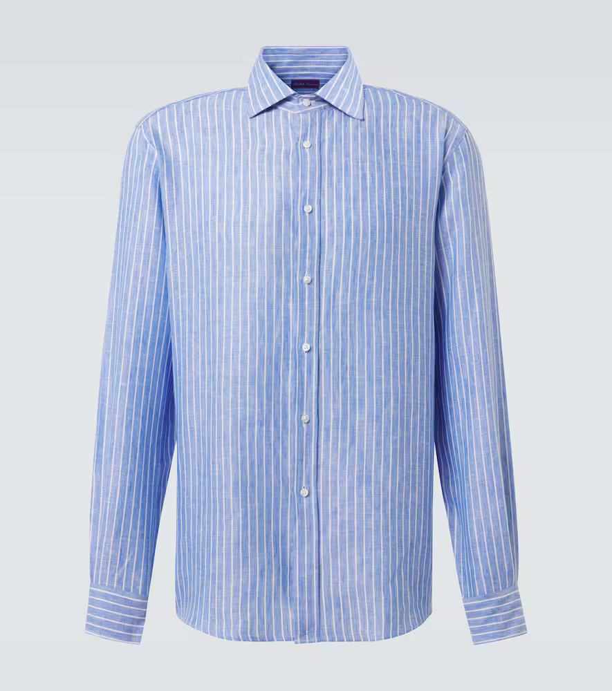 Ralph Lauren Purple Label Linen shirt | Mytheresa (US/CA)
