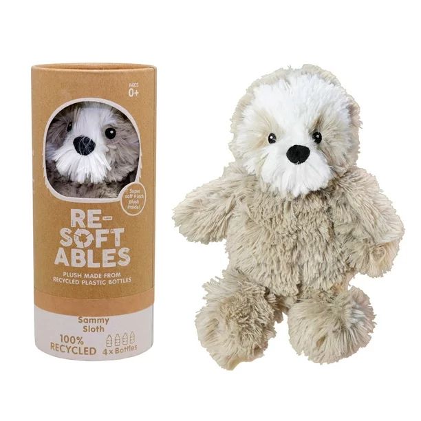 Resoftables Eco Friendly Plush – Sammy Sloth.  Made From 100% Recycled Materials, Sustainable C... | Walmart (US)