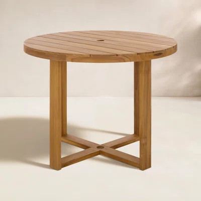 Mayaguana Round Teak Dining Table | Wayfair North America