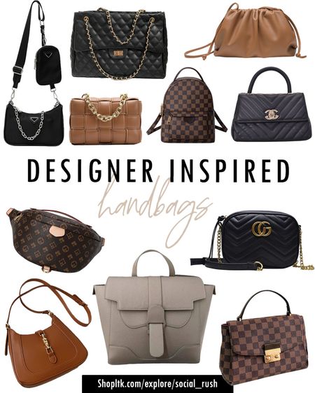 Designer Inspired Handbags, Designer Dupe, LV Handbag Dupe, Berlin Handbag Dupe, Gucci Handbag Dupe, Chanel Handbag Dupe, | Designer Handbags under $100 after discount code

#LTKunder100 #LTKitbag #LTKstyletip