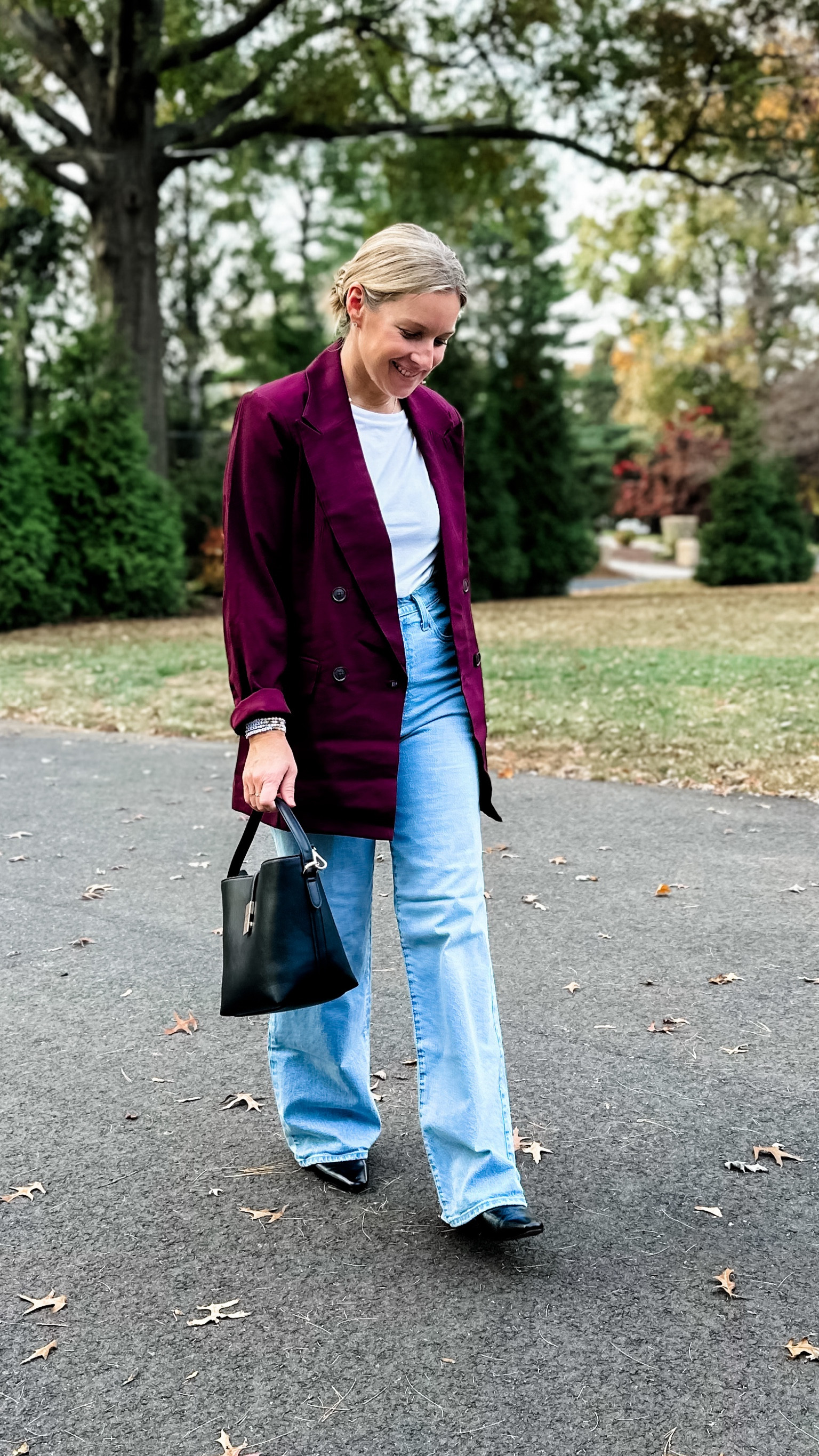 Target style is on 🔥 lately. 
Small balero 
Small jacket
S blazer
M faux leather moto jacket
M trench (so soft)
M/L coatigan but need an XS/S
8 wide leg jeans

#LTKVideo #LTKCyberWeek #LTKFindsUnder50

#LTKCyberWeek #LTKGiftGuide #LTKHoliday