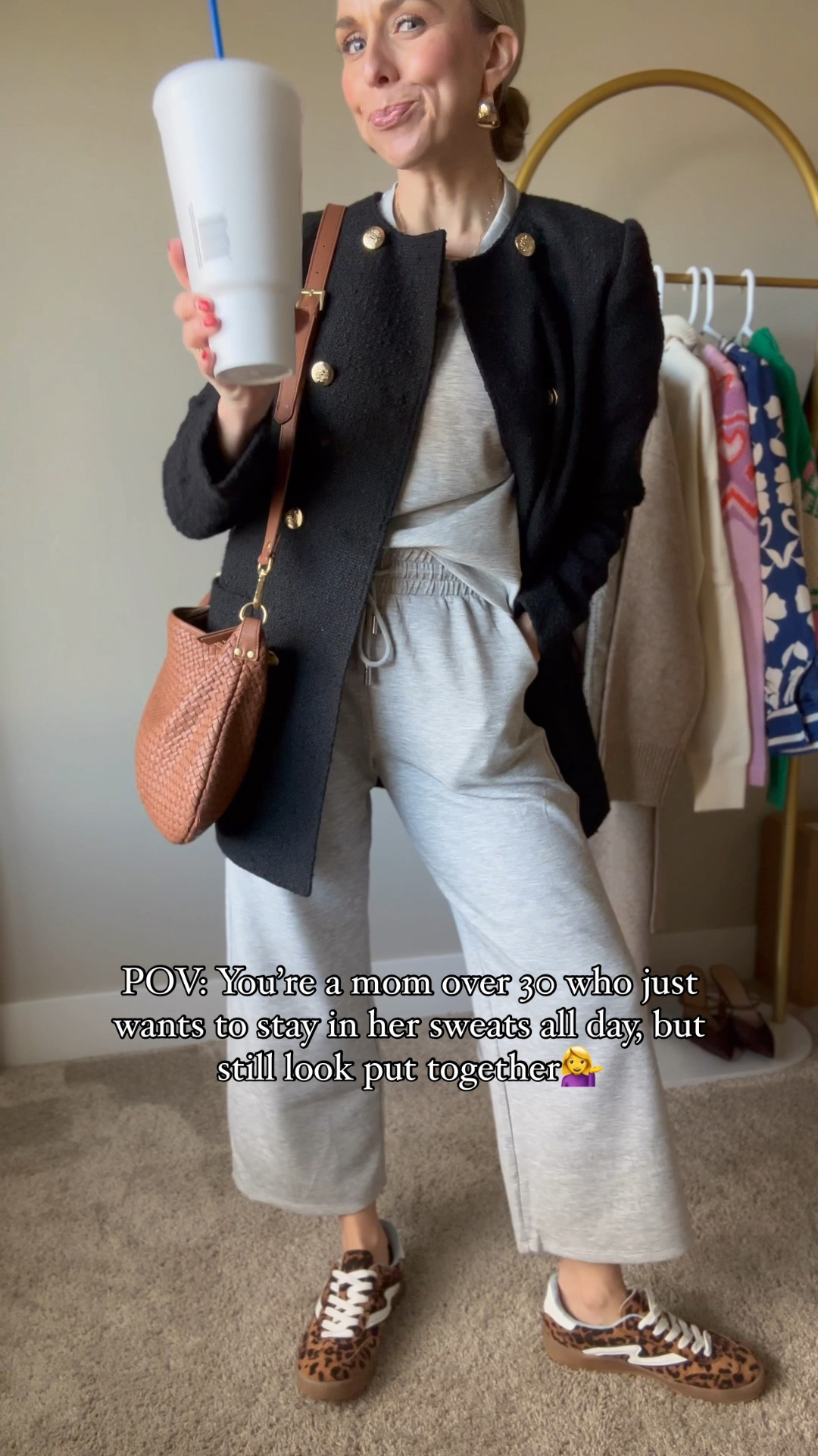 You have one million places to go and one million things to do, both just want to be in your sweats! This is the perfect casual outfit for all my busy moms.💁‍♀️

Everything I’m wearing is true to size! 

#LTKGiftGuide #LTKSeasonal #LTKHoliday