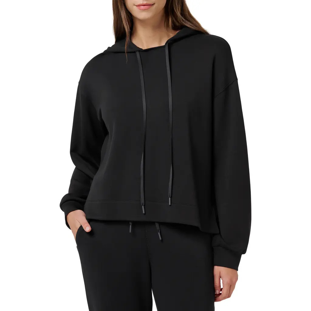 TravisMathew Skyloft Hooded Sweatshirt in Black at Nordstrom, Size Medium | Nordstrom