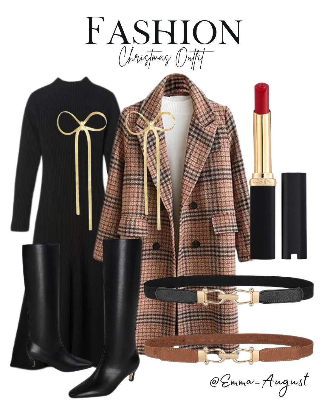 Elevate your holiday vibes with the perfect Christmas outfit! Whether you're rocking cozy knits or glam sequins, this season is all about festive fashion that shines bright. What’s your go-to holiday look? #ChristmasOutfit #HolidayFashion

#LTKActive #LTKU #LTKStyleTip