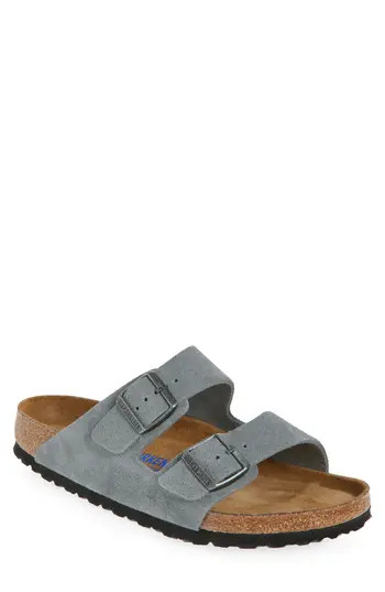 Birkenstock Arizona Soft Slide Sandal in Basalt at Nordstrom Rack, Size 43 | Nordstrom Rack