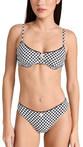 Solid & Striped Women's The Daphne Top, Blackout X Marshmallow, XS | Amazon (US)