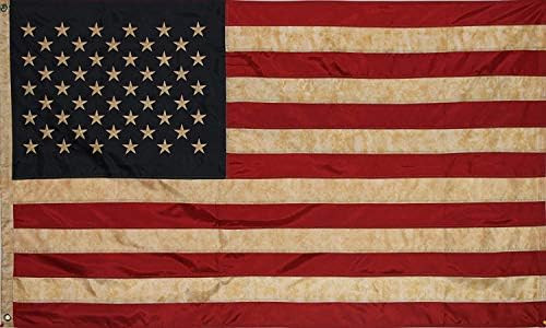 Founding Fathers Flags Embroidered Vintage American Flag- Premium Quality Oxford Poly - 4x6ft Vin... | Amazon (US)