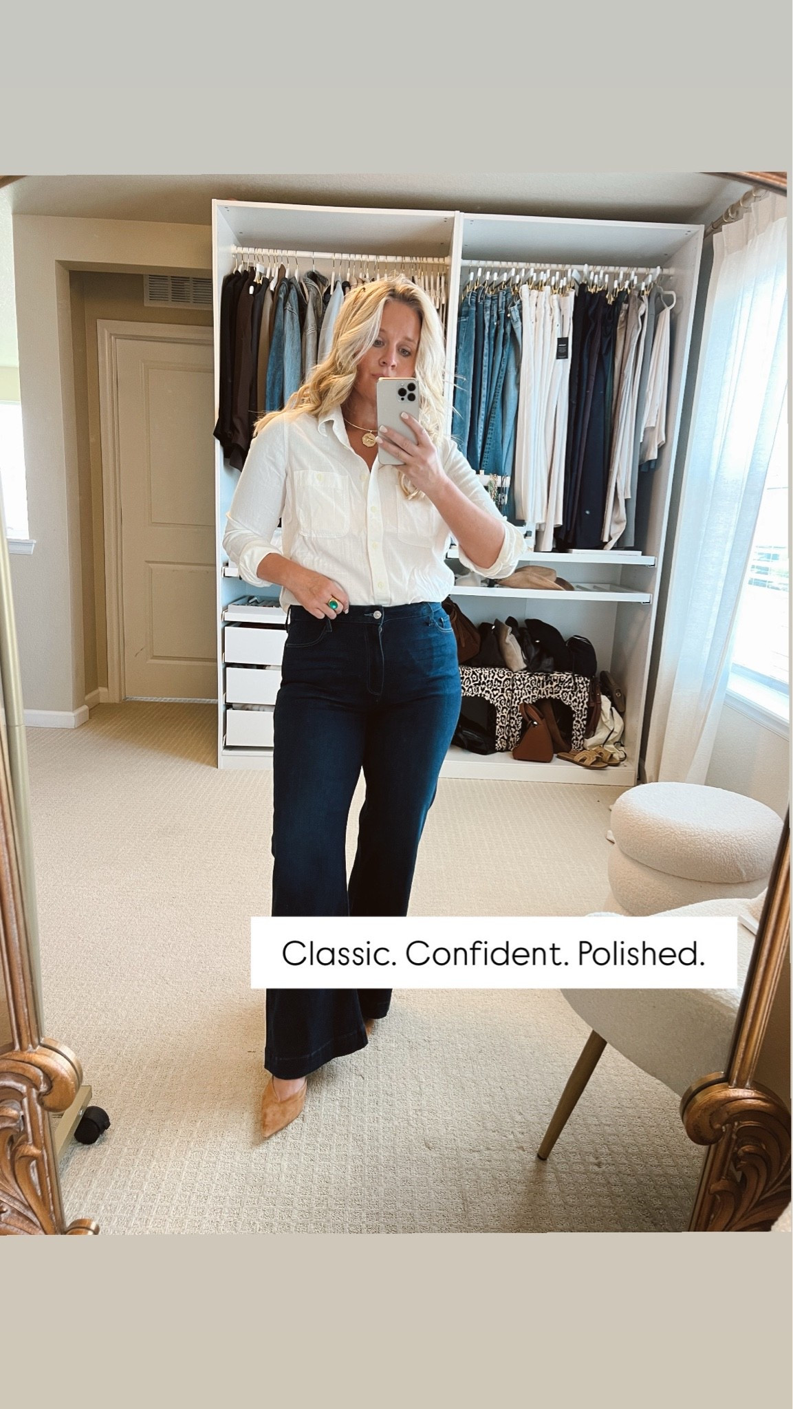 ✨Tap the bell, save and ❤️ start here over 40 fashion, midlife style, midsize fashion and luxury looks for less.  

Classic. Confident. Polished.

👑 Helping you look good, feel good.-Lindsey Denver   Check back daily for belly-friendly style, confidence, and Outfit Physics™.

#LTKOver40 #LTKMidsize #LTKPlusSize