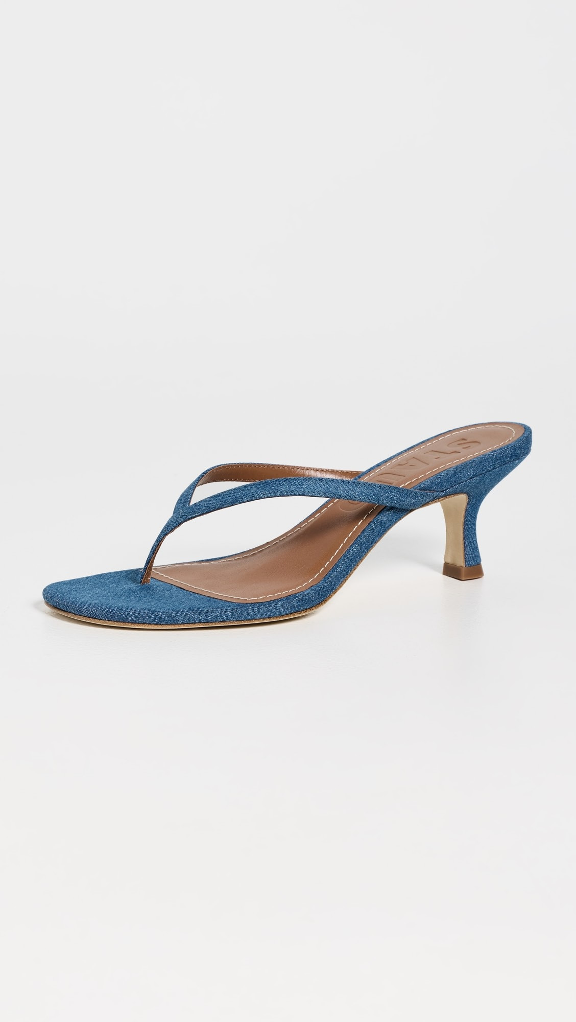 Freja Denim Kitten Heel Sandals | Shopbop