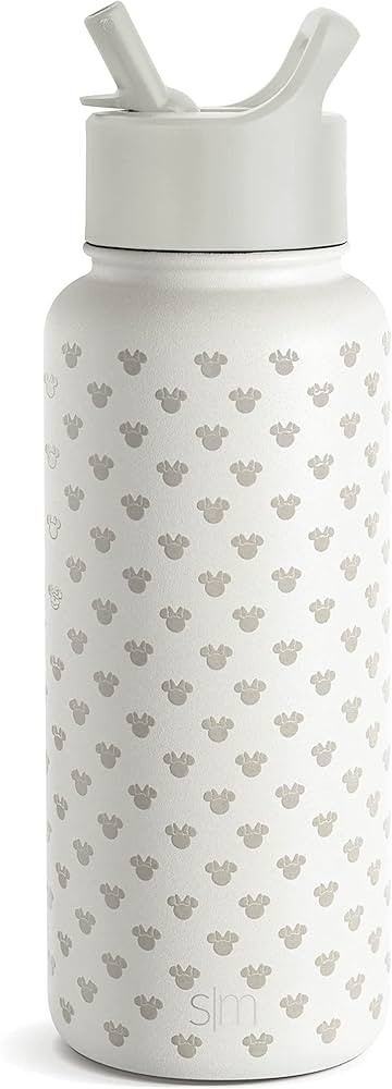 Simple Modern Disney Minnie Mouse Character Water Bottle with Straw Lid Vacuum Insulated Stainles... | Amazon (US)