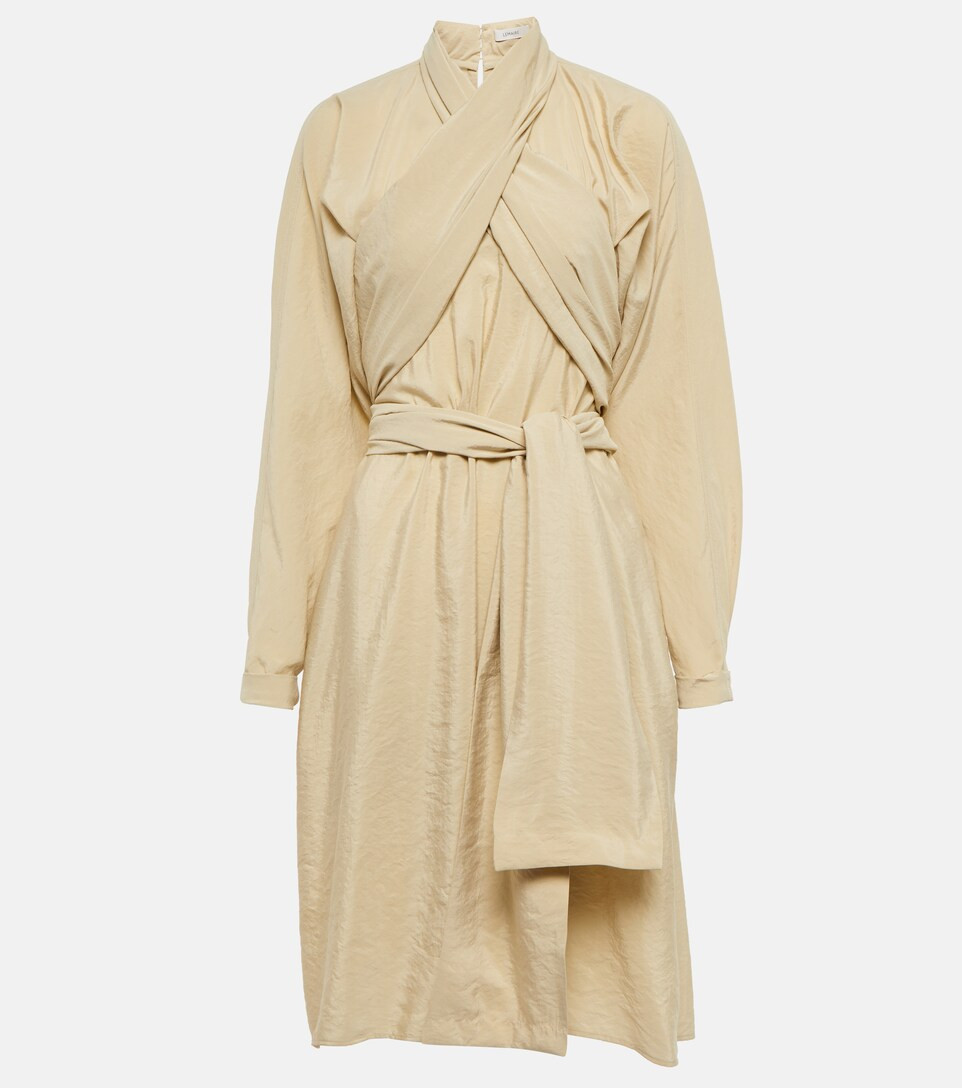 실크 블렌드 미디 드레스 | Mytheresa (INTL)