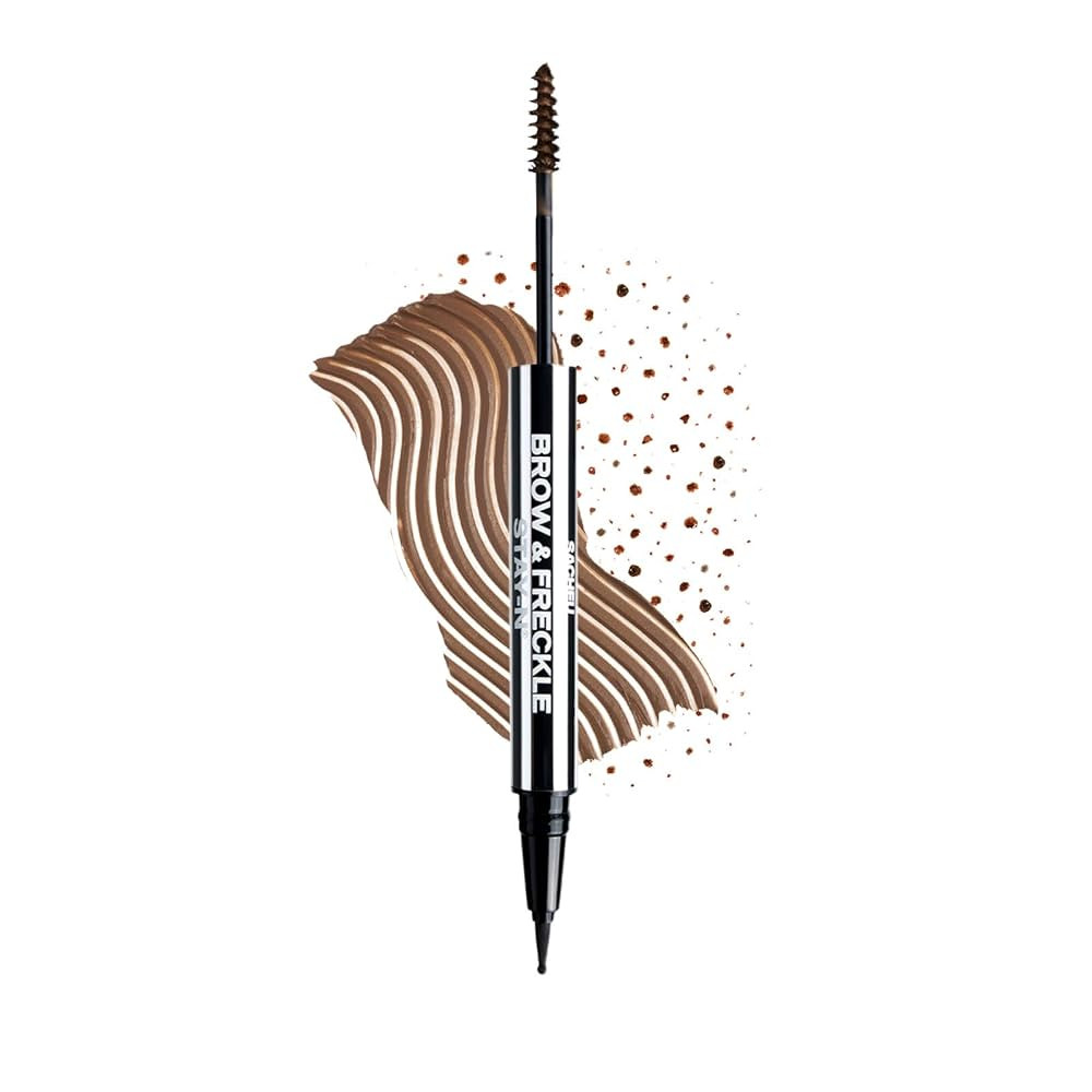 Sacheu Brow & Freckle STAY-N Tinted Eyebrow Gel & Faux Freckle Pen — 2-in-1 Longwear Water Resi... | Amazon (US)