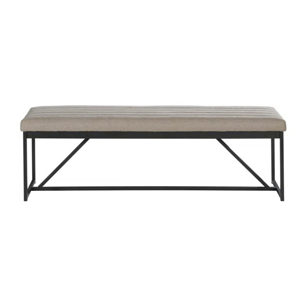 Eden 64" Wide Backless Bench, Dune | Wayfair North America