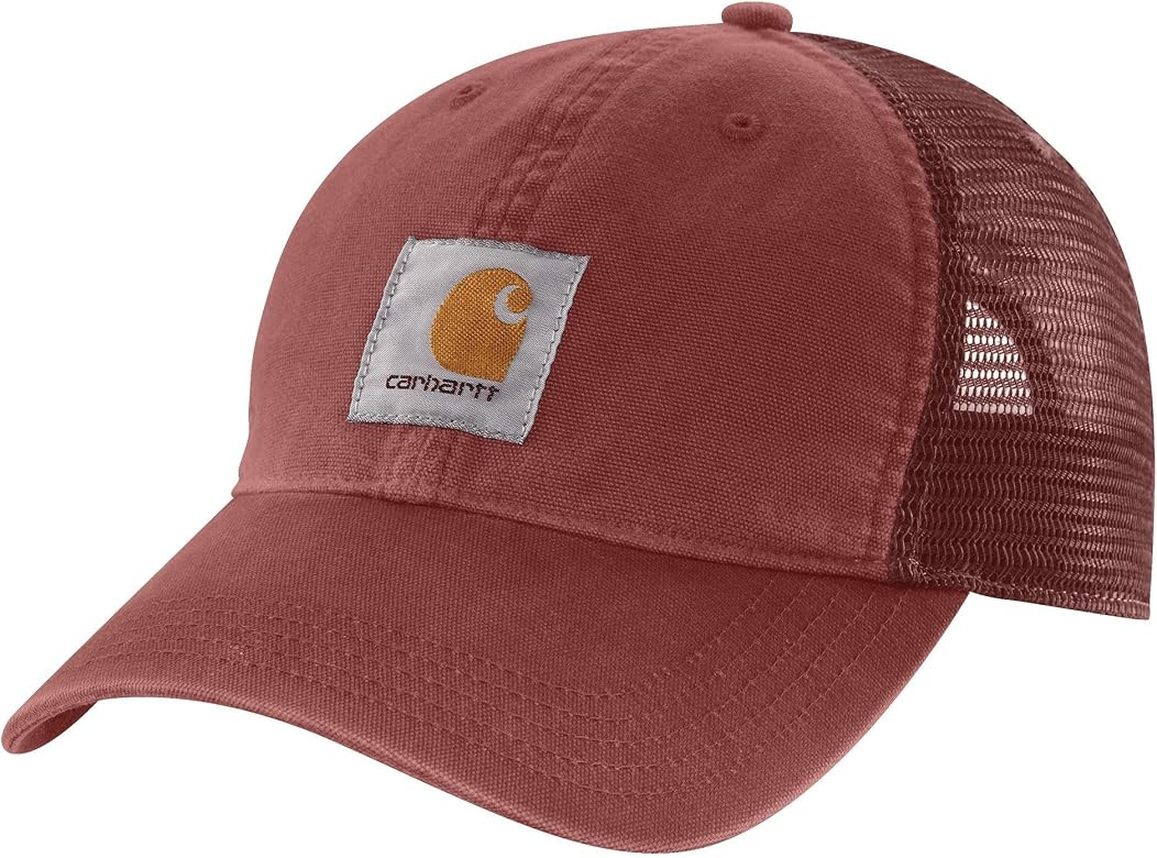 Carhartt Men's Canvas Mesh-Back Cap | Amazon (US)