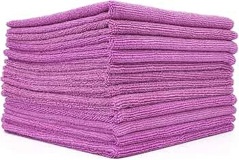 The Rag Company - All-Purpose Microfiber Terry Cleaning Towels - Commercial Grade, Highly Absorbe... | Amazon (US)