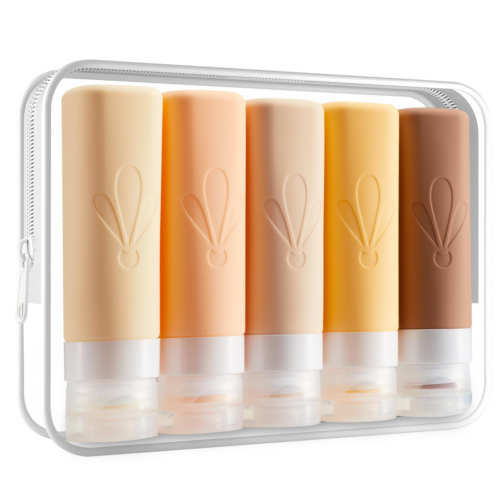 INSFIT Travel Bottles for Toiletries, TSA Approved 3oz Travel Size Containers, BPA Free Leak Proo... | Amazon (US)