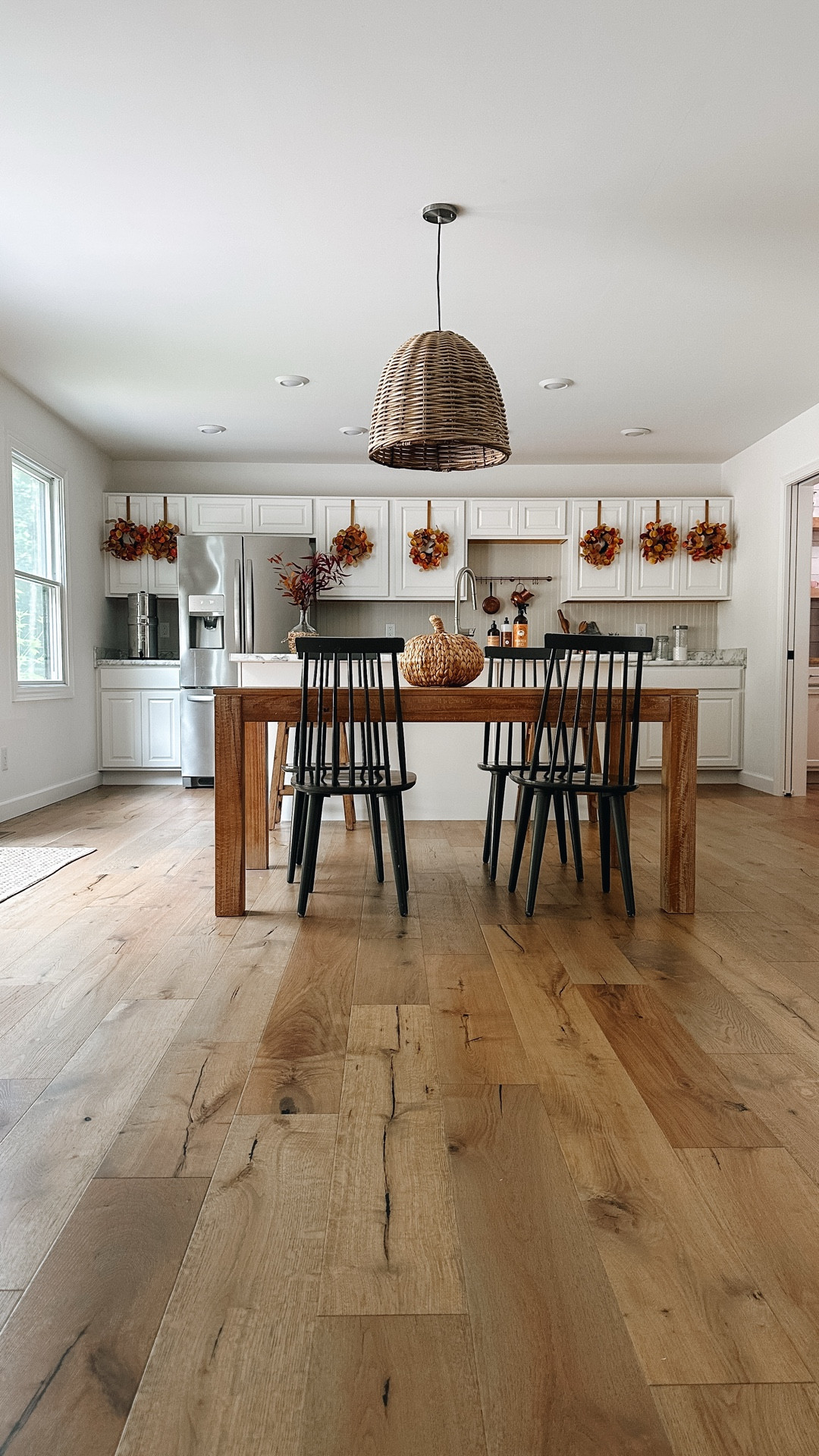 Kitchen cabinet wreaths. Mini wreaths  

#LTKHalloween #LTKSeasonal #LTKHome