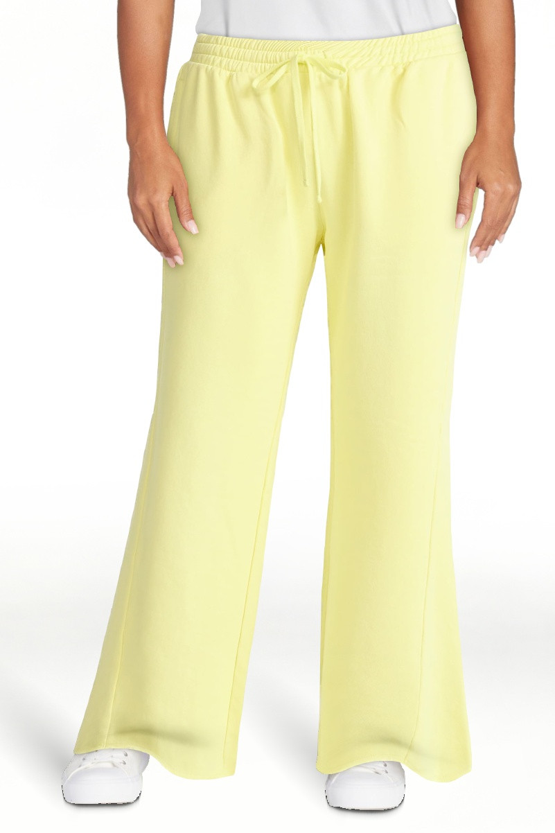 Scoop Women’s Mineral Washed Fleece Flare Leg Sweatpants, Sizes XS-XXL - Walmart.com | Walmart (US)