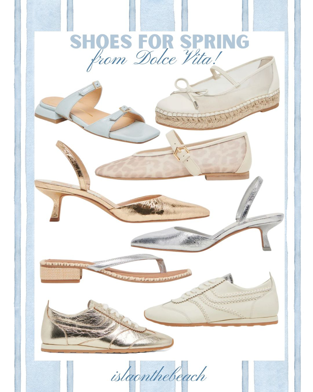 Shoes for the spring from Dolce Vita! Looking like lots of crinkle prints, ice blue, and leopard is sticking around. 

 #LTKSeasonal #LTKWorkwear #LTKShoeCrush