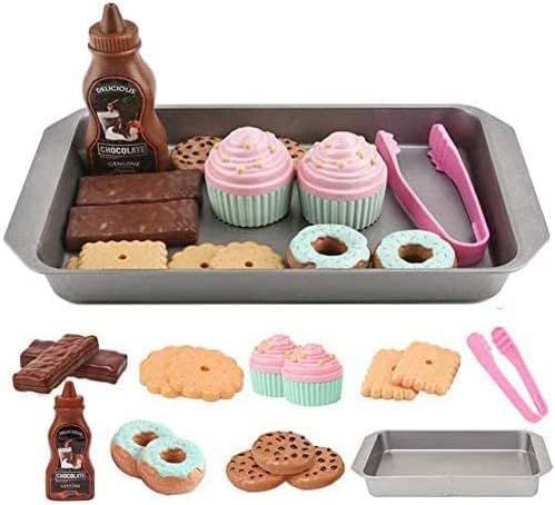 Elitoky Cookie Play Food Set, Play Food for Kids Kitchen - Toy Food Accessories - Toy Foods with ... | Amazon (US)