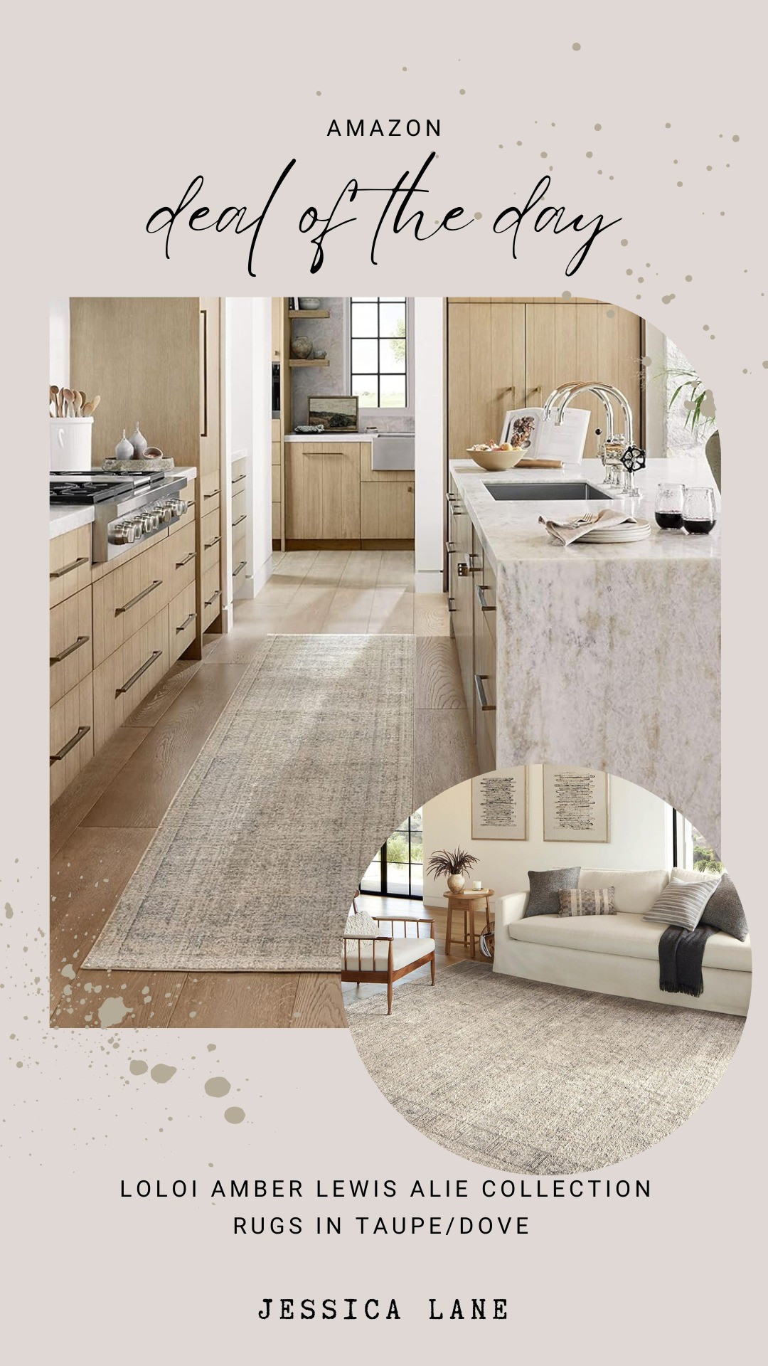 The Amber Lewis neutral area rug that works with everything is on sale today#AmazonDeals #AmberLewis #AreaRug

#LTKSaleAlert #LTKHome