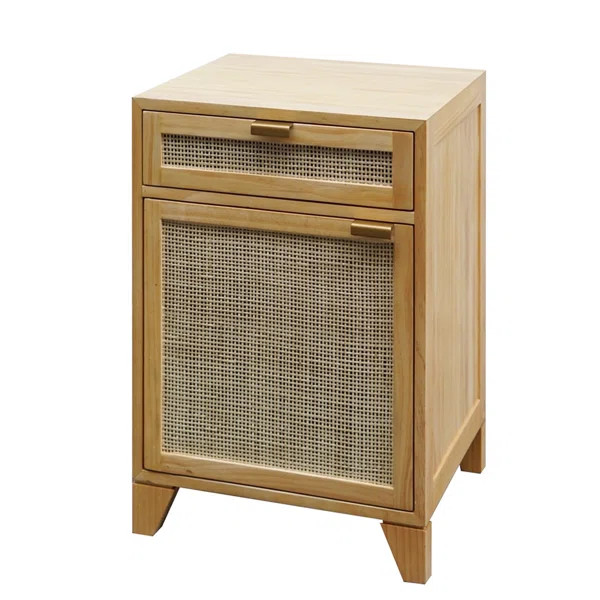 Cane Front 1 Drawer Nightstand | Wayfair North America