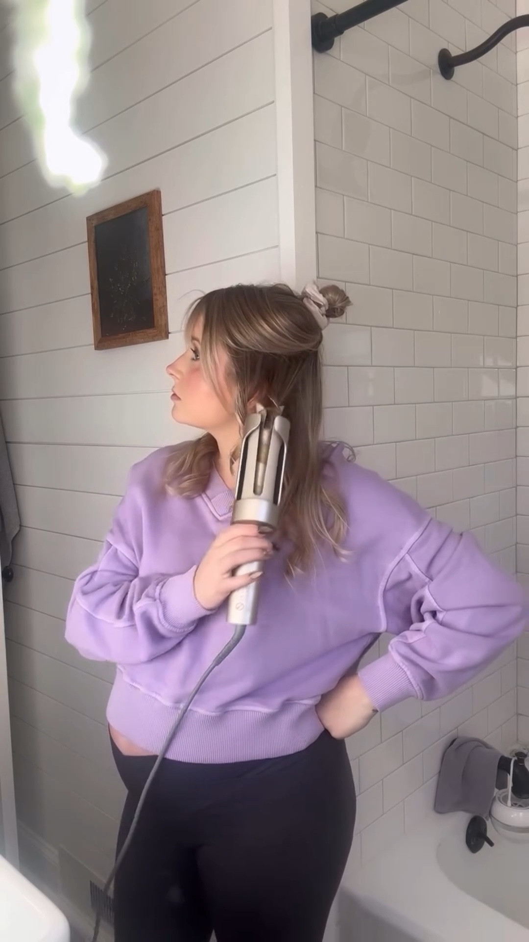 Trying out my new hair tool @tymo_fashiontech. Curls have never been easier and my hair is protected from damage. Win win! Link below 

https://liketk.it/5GwB3