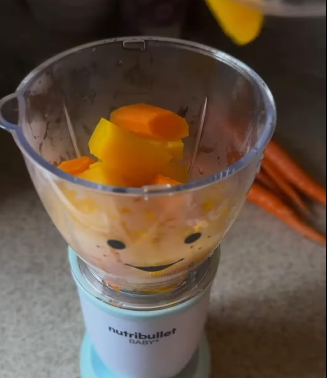 NutriBullet NBY-50100 Baby Complete Food-Making System, 32-Oz, White, Blue, Clear | Amazon (US)