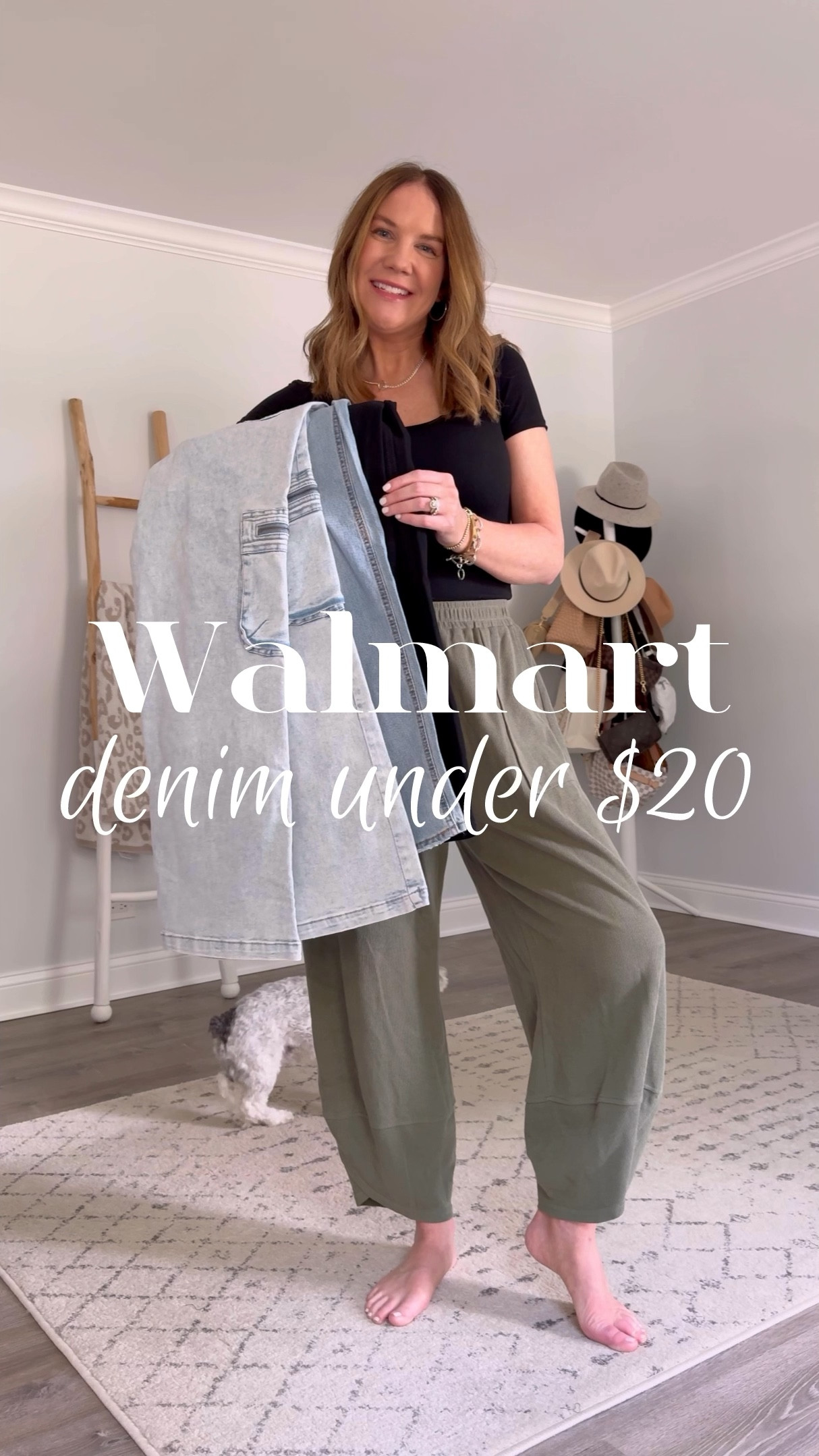 Walmart jeans under $20💙

Wide leg size down if between 
Cargo TTS/size 5
Straight leg TTS/size 4
Wide leg size down 1-2 sizes

Walmart haul, fall fashion, 2024 trends, mom, over 40 style, how to style, affordable outfits, cargo jeans, straight leg jeans, wide leg

#LTKFindsUnder50 #LTKOver40 #LTKStyleTip