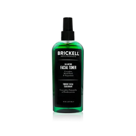 Brickell Men s Balancing Face Toner for Men Natural and Organic Alcohol-Free Facial Toner with Witch Hazel 8 Ounce Scented | Walmart (US)