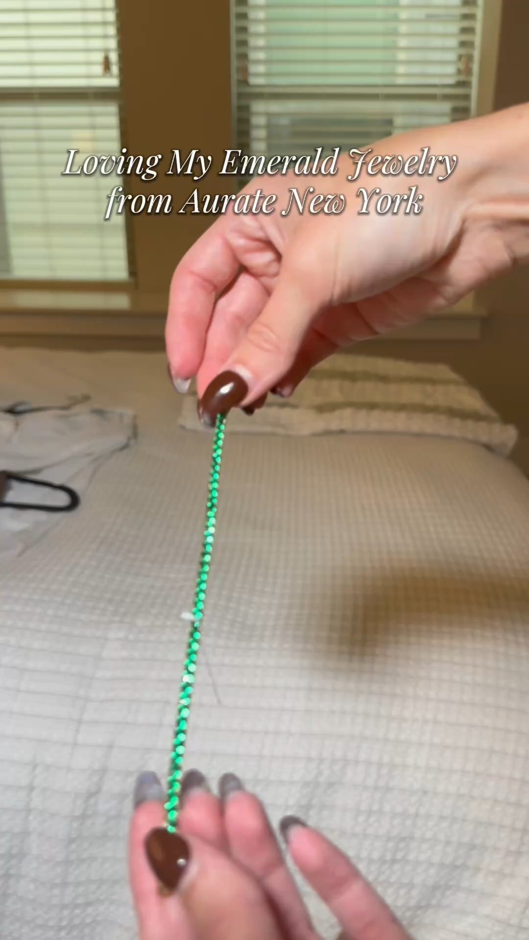 EMERALD JEWELRY ELEVATION 💎 | Aurate New York’s Timeless Pieces  
**Use code 20HANNA for 20% off** at checkout!  

Add a luxe pop of color to every outfit with these versatile staples:  
- Dainty Emerald Necklace: Layers perfectly for day-to-night.  
- Stackable Rings: Effortless mix-and-match elegance.  
- Tennis Bracelet: Bold yet wearable for work or weekends.  

Shop all pieces directly via my LTK links + save this post for styling inspo.  

 #Jewelry #EmeraldJewelry #JewelryTrends #AccessoryGoals #accessories

#LTKWorkwear #LTKSaleAlert #LTKStyleTip