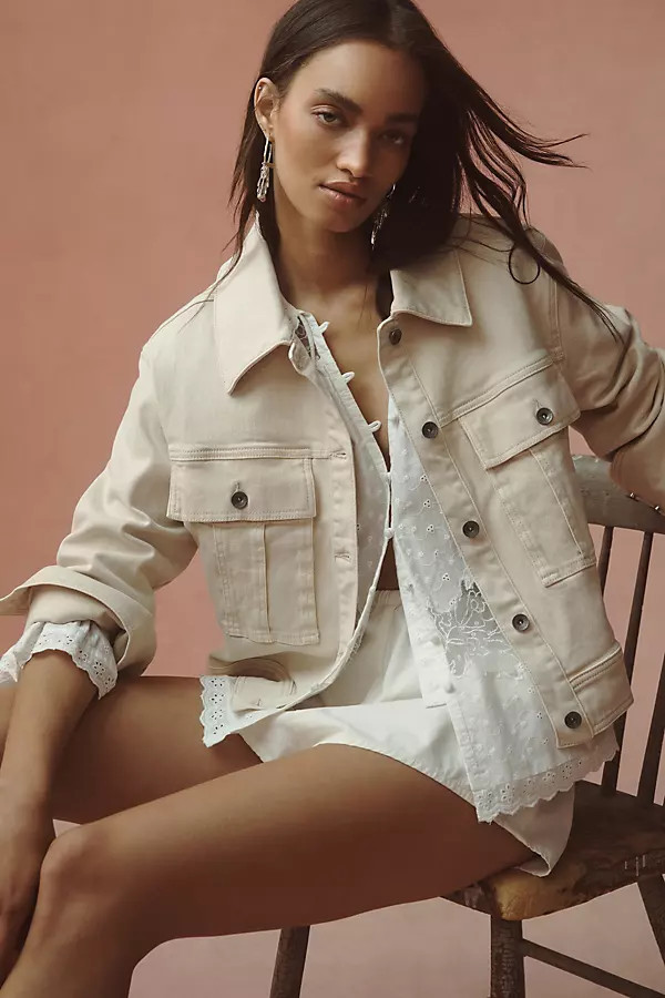 Cargo Denim Jacket | Anthropologie (US)