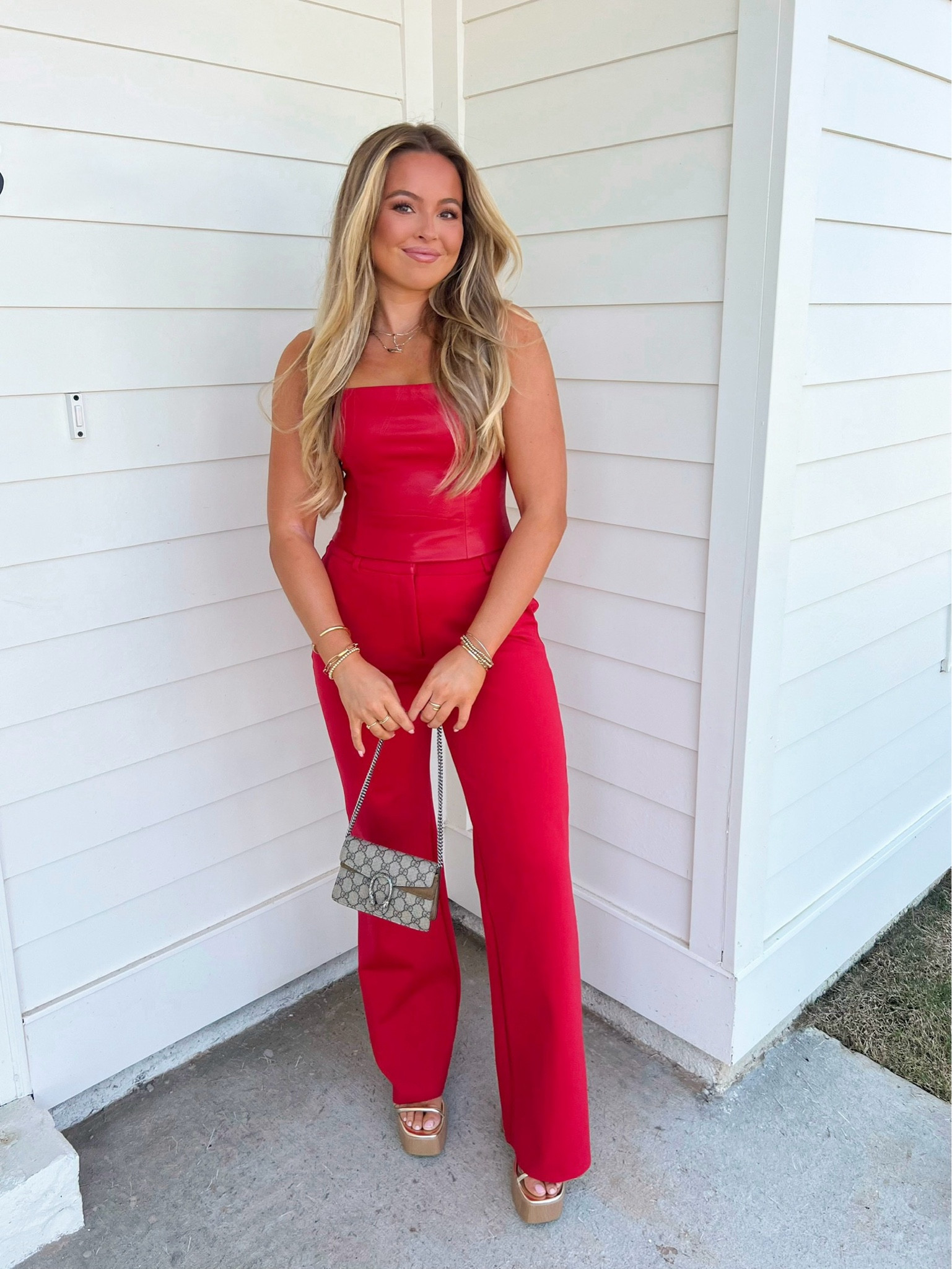 My gameday fit ❤️‍🔥
I’m wearing an XS in the pants! Top was purchased at local boutique, but I linked a similar ❣️ 

#LTKStyleTip #LTKFindsUnder50 #LTKSeasonal