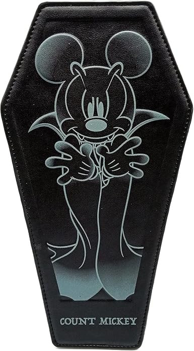 Loungefly X LASR Exclusive Disney Count Mickey Coffin Convertible Crossbody Bag - Cute Backpacks ... | Amazon (US)