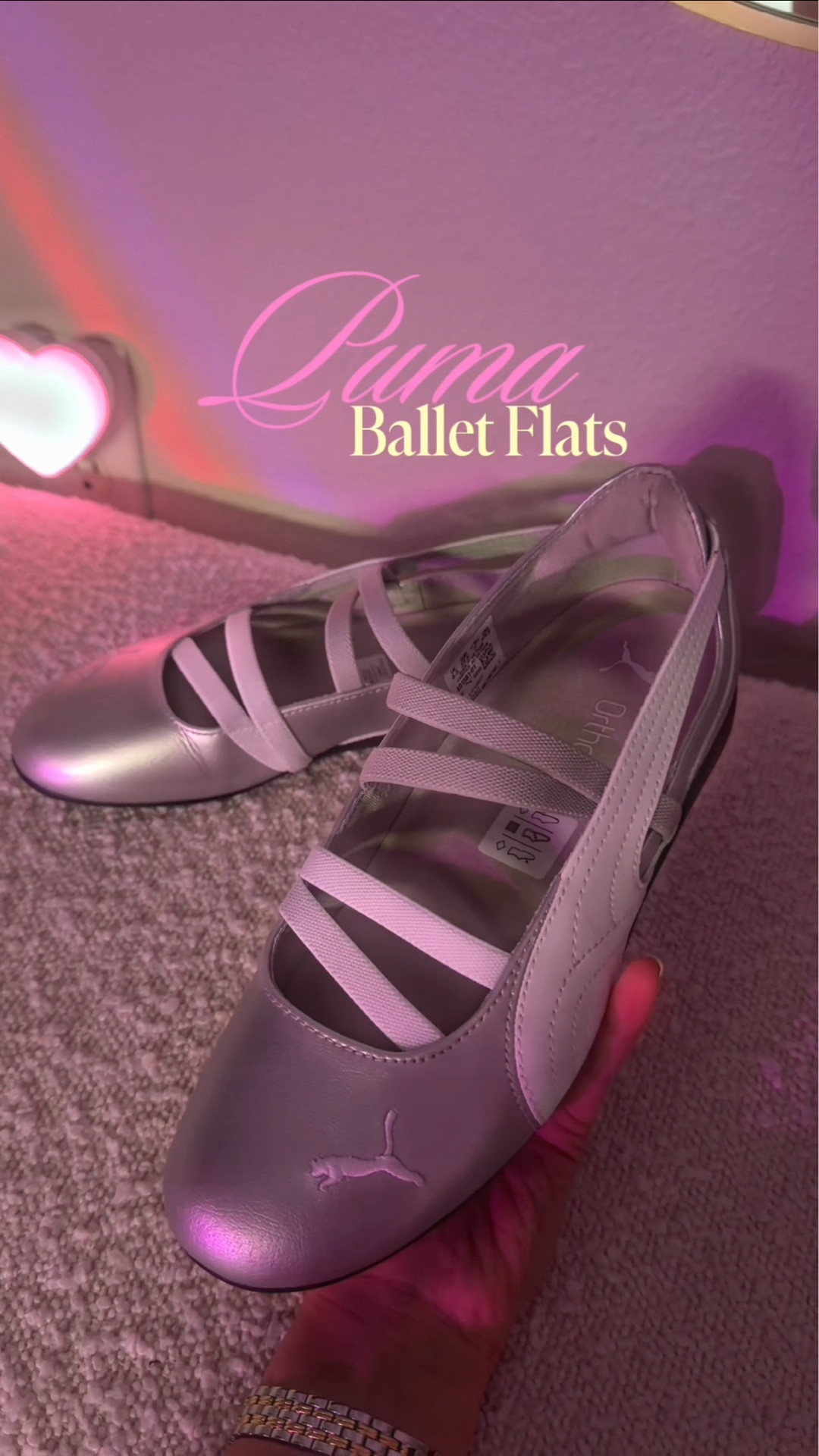 In my soft girl era and these are literally the perfect everyday shoe. 🩰🌸
I got the PUMA Ballet Flats in Silver, size 7 and I’m obsessed. They’re so cutesy and trendy, but also simple enough to go with everything. You can dress them up with a skirt + cardigan, or throw them on with jeans and still look like you tried ✨

The silver gives that little pop without being loud… it just elevates the whole outfit in the sweetest way. And they’re actually super comfy. I’ve worn them for errands, coffee runs, and casual days out and my feet are good ⭐️

If you’re in your soft, girly, ballet-core, romantic era… these are definitely it 🩰💗 #balletcore #softgirlera #balletflats #pumastyle #girlyaesthetic #ltkitgirl #ltkstyle #ltkshoes #ltktrend #romanticaesthetic #cleanlook #minimalstyle #femininefashion #dailystyleinspo #ootdideas #comfortablefashion #softaesthetic #streetstylelooks #casualchic #everydayoutfit #aestheticoutfits #silverdetails #daintystyle #shoesoftheday #ltkfinds


#LTKStyleTip #LTKGiftGuide #LTKFindsUnder100