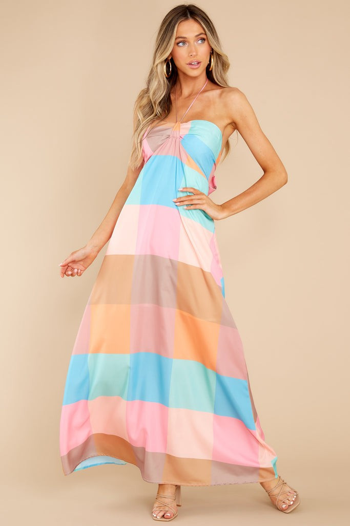 Sweet Surprise Multi Maxi Dress | Red Dress 