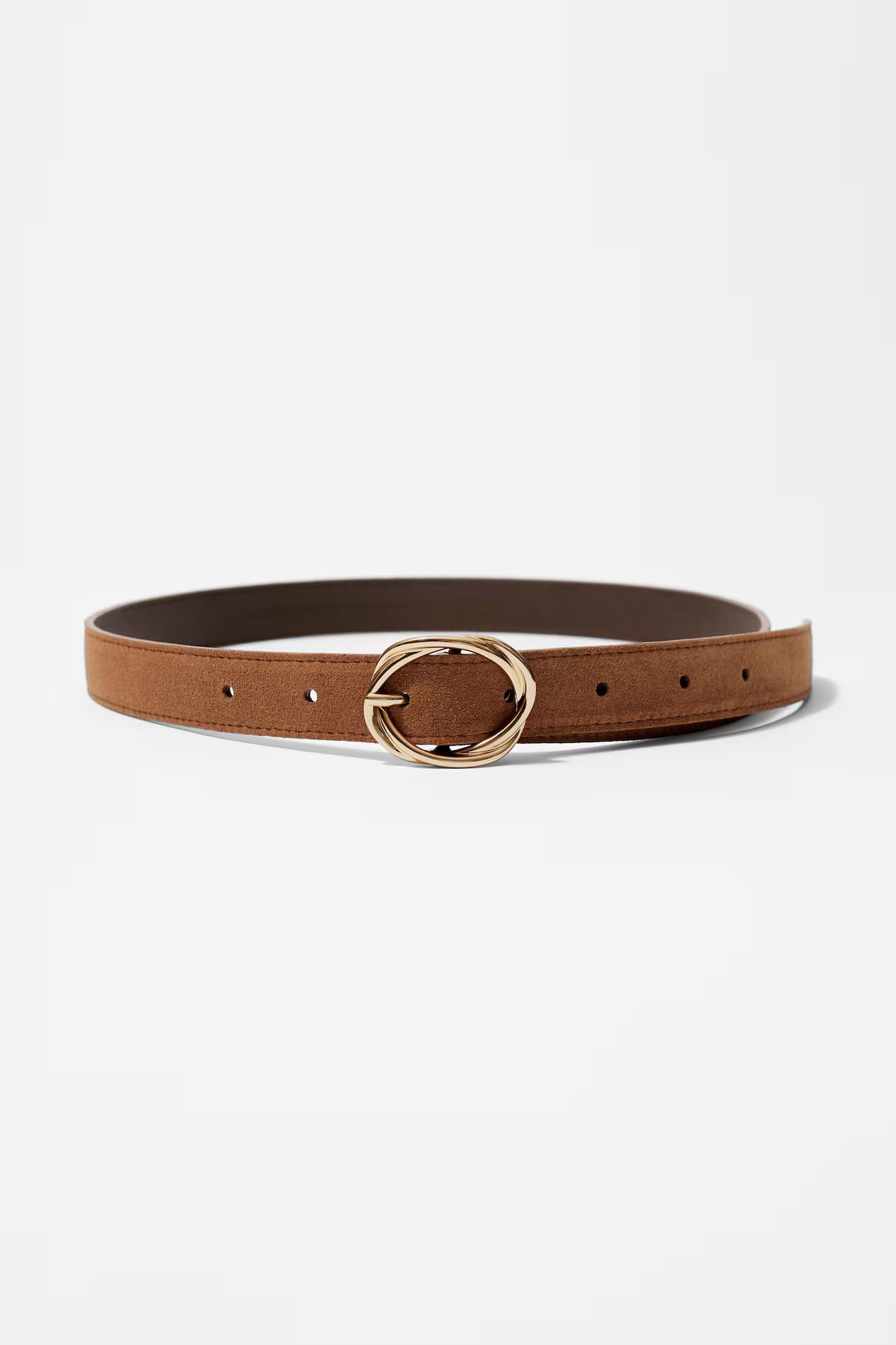 Knot-Buckle Leather Belt | H&M (UK, MY, IN, SG, PH, TW, HK)