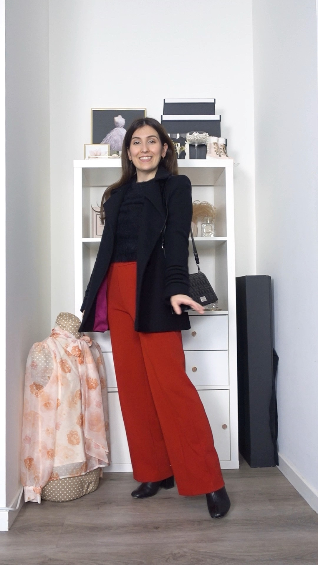 Day 24 of 25 days of festive outfits!

Today’s holiday look is what I plan to wear this year on New Year’s Eve. We are going to our friends’ house for a casual NYE evening and I need something comfortable but put together at the same time. Also no jewellery on my hands because I want to play with the cat without annoy him!
Are you having a casual New Year’s Eve this year or are you going to party all night long?

#LTKwinter #LTKpartywear #LTKeurope