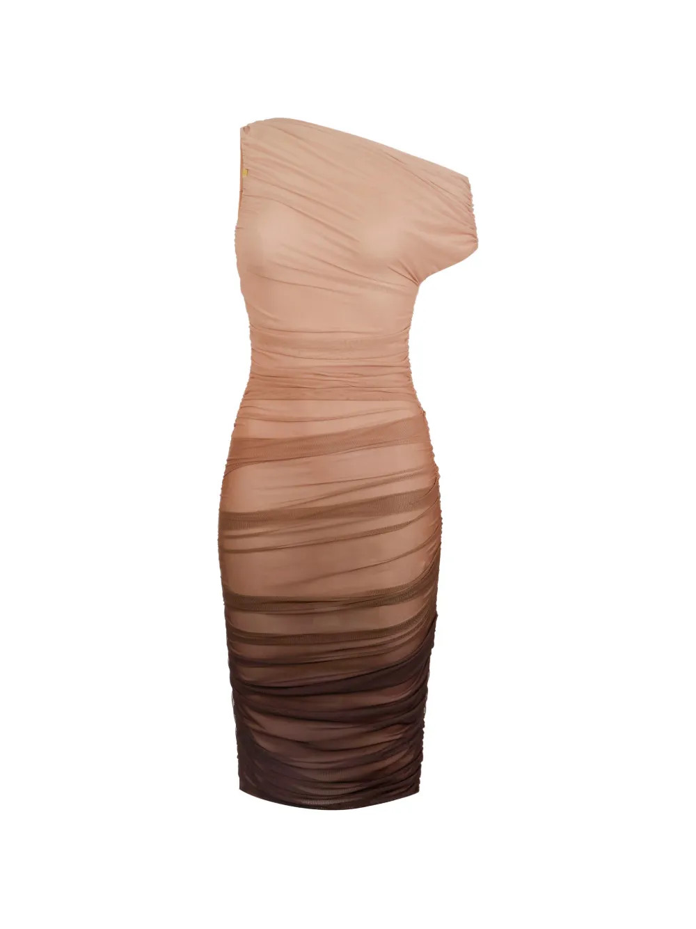 Elisabetta Franchi dress in graduated tulle fabric - Pink | Farfetch Global