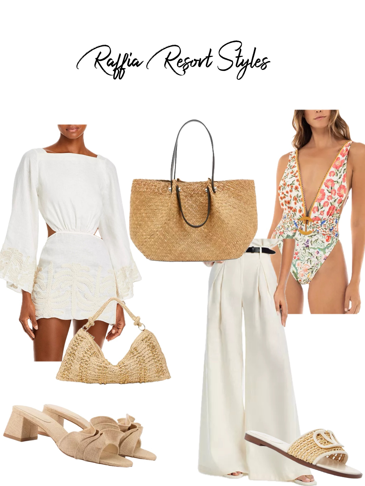 Raffia resort styles 


#LTKtravel #LTKSeasonal #LTKswim