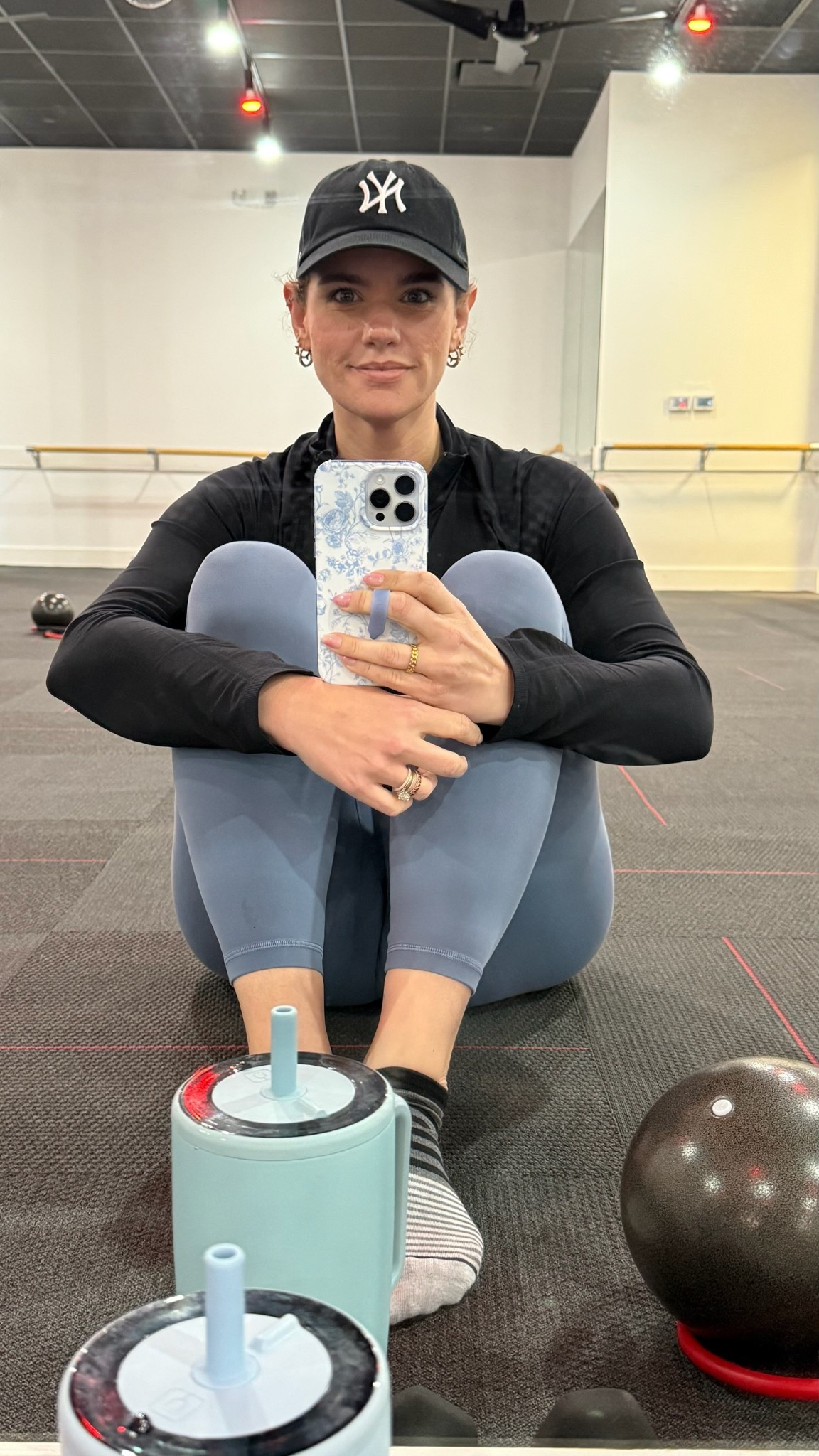 What I wore today to barre class! My leggings and zip up are 40% off for a limited time ✨ wearing a size L in both

activewear - barre outfit - Pilates outfit

#LTKSeasonal #LTKActive