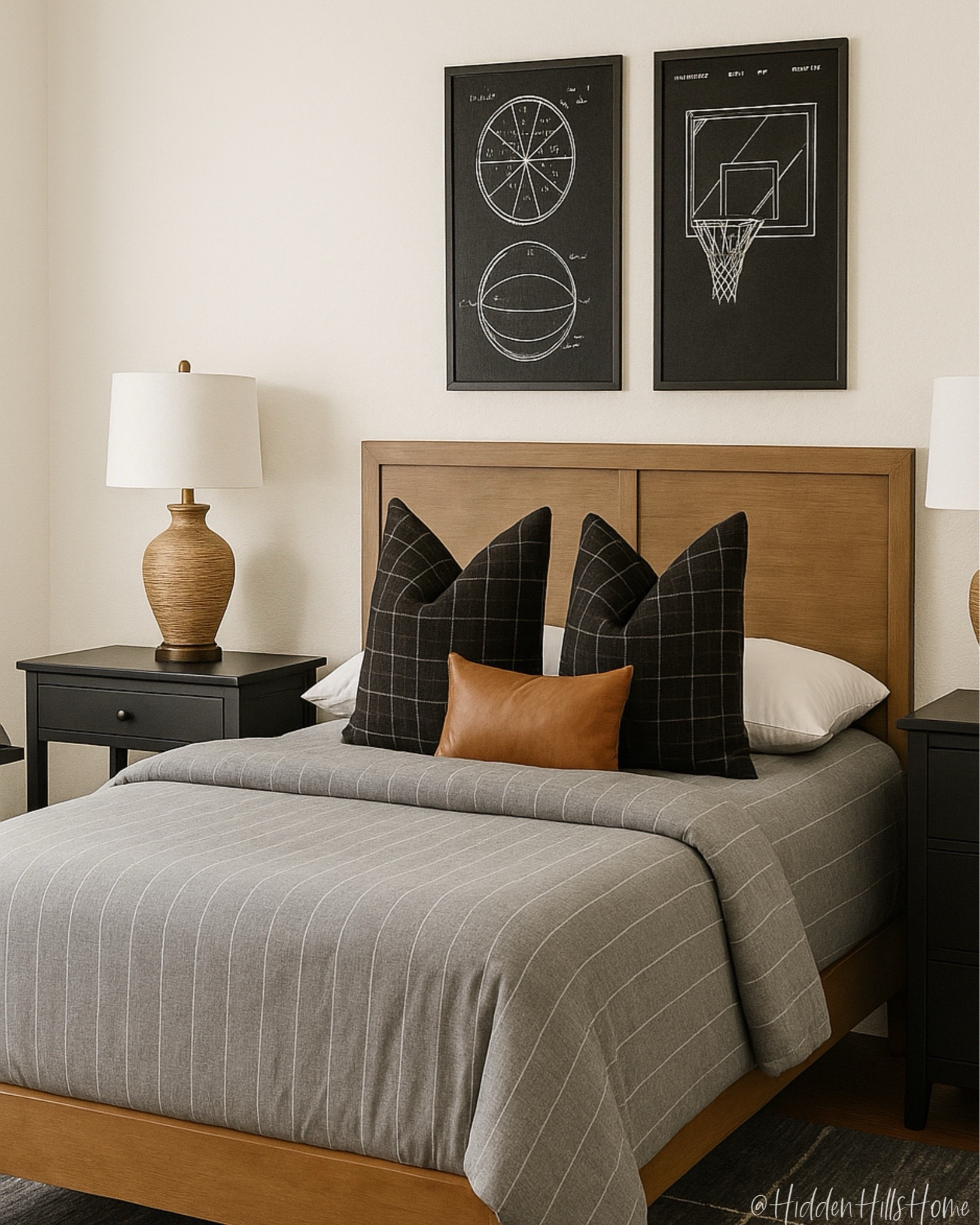 Teen boys bedroom design, boys bedroom mood board, sports artwork for bedroom, boys bed, boys bedroom #moodboad 



#LTKKids #LTKSaleAlert #LTKHome