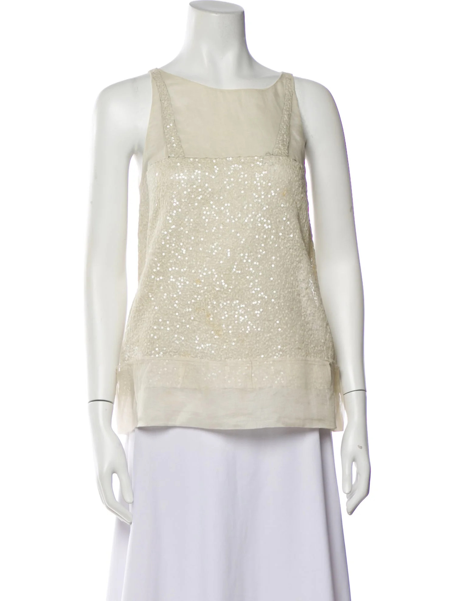 Chloé Vintage 2000's Top - Neutrals Tops, Clothing - CHL373707 | The RealReal | The RealReal