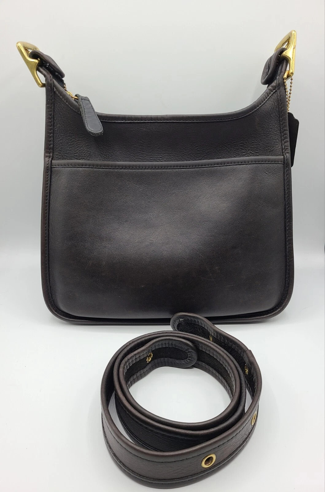 Coach Vintage Brown Legacy Zip Shoulder Crossbody Bag #9966 MFG USA '98 EUC  | eBay | eBay US