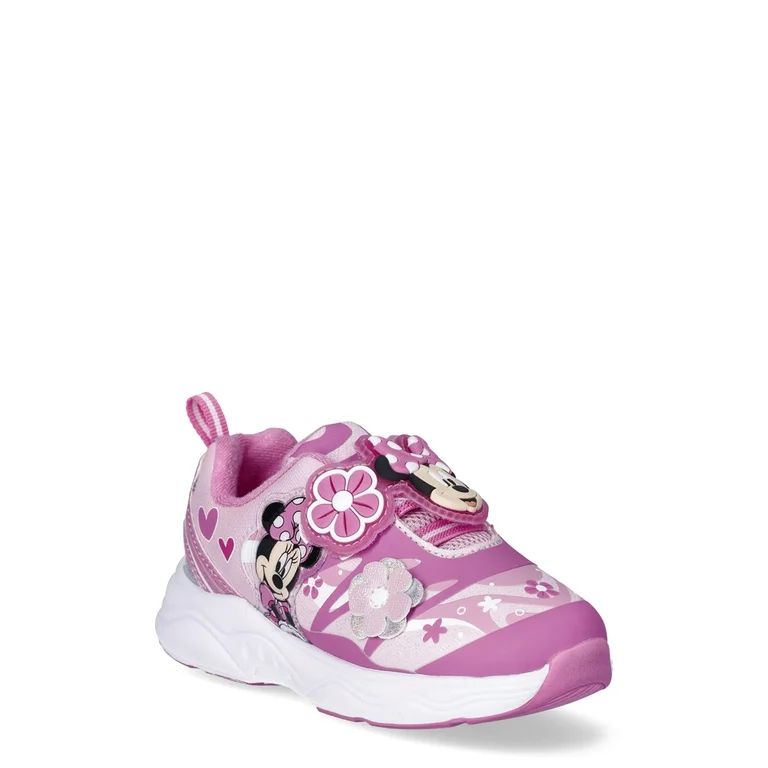 Disney Minnie Mouse Toddler Girl Graphic Slip On Sneakers, Sizes 6-11 - Walmart.com | Walmart (US)