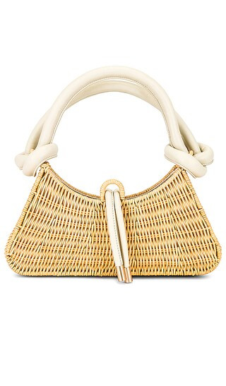 Rhea Shoulder Bag in Natural | Revolve Clothing (Global)