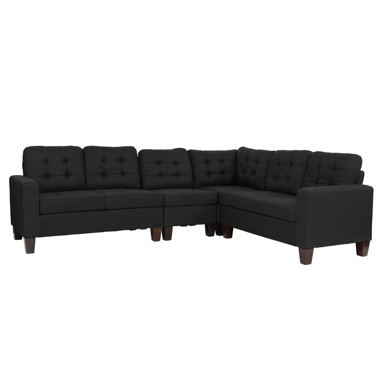 Bouldin Creek 4 - Piece Upholstered Sectional | Wayfair North America