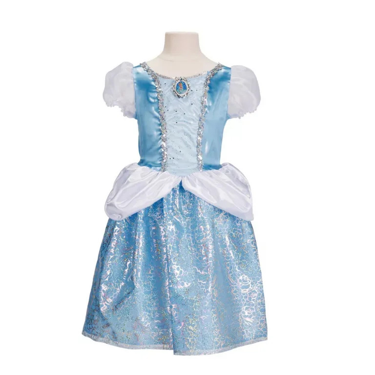 Disney Princess Blue Cinderella Dress for Female Child 3 to 6 Years Size 4-6x - Walmart.com | Walmart (US)